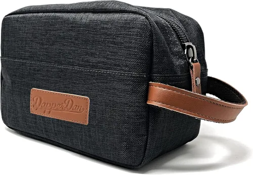 Vista 3 de Dapper Dan Organizador de artículos de tocador, bolsa de aseo de viaje para hombre, organizador de artículos de tocador de viaje (vacío), 14.11 oz