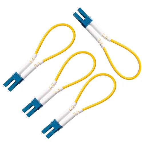 Vista 9 de GwliUni 4 unids OM3 Loopback Plug Tester Multimodo LC-UPC Fibra óptica Duplex Cable Adaptador 50/125