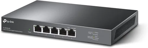 Vista 7 de TP-Link TL-SG105-M2 - Interruptor de red no administrado Multi-Gigabit de 5 puertos, divisor Ethernet, ancho de banda de 2.5G, plug & play