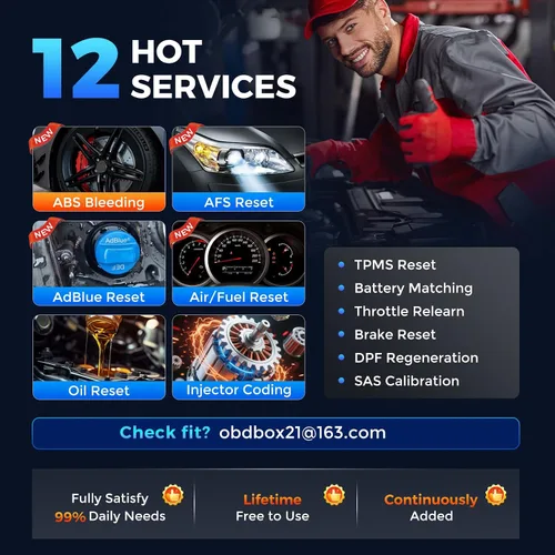 Vista 3 de LAUNCH Herramienta de diagnóstico del escáner CRP129E V2.0 Elite OBD2, 12 herramienta de escaneo de restablecimiento, AutoAuth FCA, lector de código