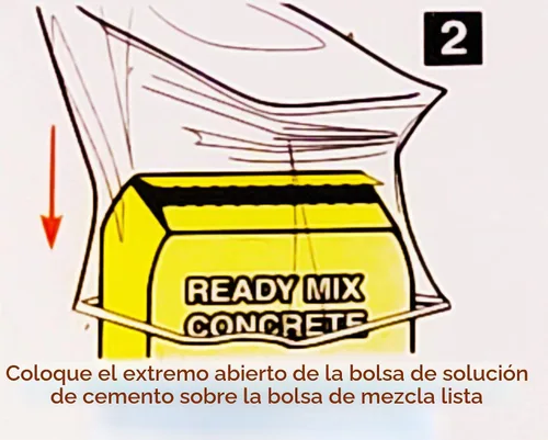 Vista 4 de 101901 bolsa para mezcla de concreto