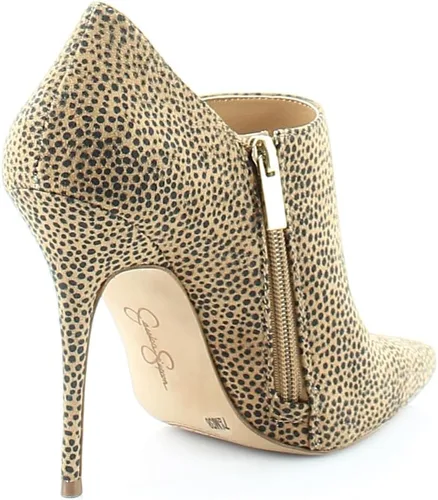 Vista 5 de Jessica Simpson Botines Carolie de piel sintética con plantilla cómoda para mujer