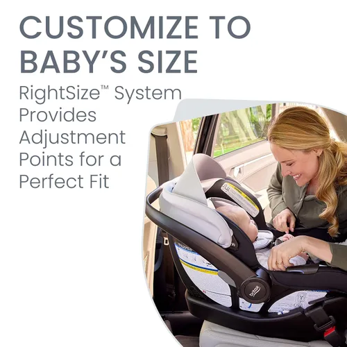 Vista 5 de Britax Willow S Asiento infantil para automóvil con base alpina — Glacier Ónix glaciar