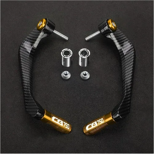 Vista 7 de for CB750 Hornet CB 750 2023 2024 Motorcycle Accessories Handlebar Grips Brake Clutch Levers Handle Bar Guard(Black)