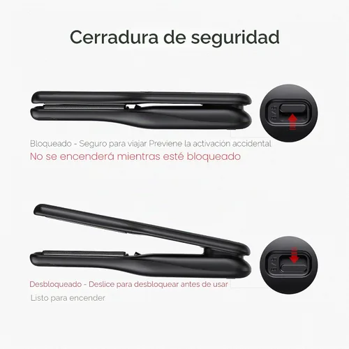 Vista 9 de TYMO Mini plancha plana inalámbrica, rizador de lápiz de 0.65 pulgadas para Negro