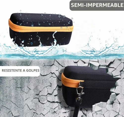 Vista 3 de Funda de transporte LTGEM para herramientas compatible con multímetro digital Fluke 117/115/116/114/113, bolsa de almacenamiento para detección