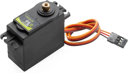Vista 2 de MG-996 1.94 oz Servo Metal Gear de alta velocidad Servo Motor servo digital para robots bipedados programables, manipuladores, barco de control