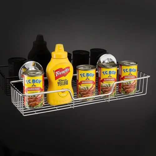 Vista 4 de SANNO Organizador de ducha con ventosa con ganchos, potente ventosa, organizador de almacenamiento combinado de estante de baño, accesorios de baño