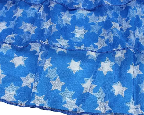 Vista 3 de DC Comics Camisón de pijama Wonder Woman con logotipo de disfraz para niña