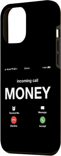 Vista 2 de iPhone 12 Pro Max incoming call money - Funda con dinero que incoming call money está llamando
