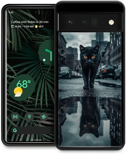 Vista 35 de CARLOCA Funda compatible con Google Pixel 6, diseño gráfico de moda a prueba de golpes, protección antiarañazos y caídas, Google Pixel 6 en blanco
