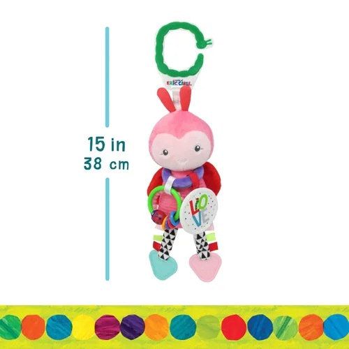 Vista 5 de Eric Carle The Very Hungry Caterpillar On the Go Desarrollo Peluches Ladybug, 14