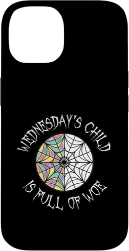 Vista 4 de Wednesday's Child Full of Woe - Carcasa redonda para iPhone 16