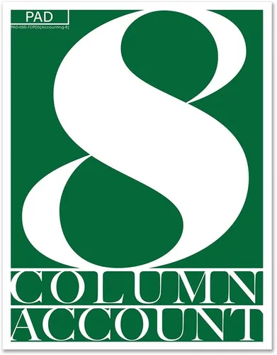 Vista 20 de BookFactory Libro de contabilidad de 2 columnas/libro de cuentas/libro de contabilidad/cuaderno (libro columnar de dos columnas) – tapa dura