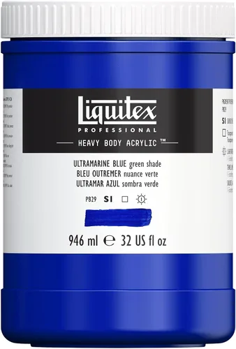 Vista 97 de Liquitex Pintura acrílica profesional de alto espesor, envase de 473 ml, tono carmesí alizarina permanente Alizarin Crimson Hue Permanente