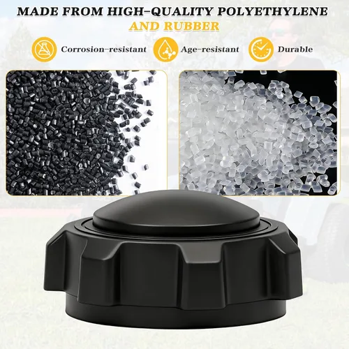 Vista 3 de Tapa de combustible de repuesto para Husqvarna 539 91 43-63 Saltamontes 100210 Gravy: 01538400, Husqvarna: 539914363 Toro 1-513508, 112-0321