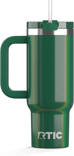 Vista 16 de RTIC Vaso Tumbler de Viaje por Carretera de 30 oz con Doble Pared Revestido de Cerámica Aislado Taza Portátil de Café de Viaje de Acero Inoxidable