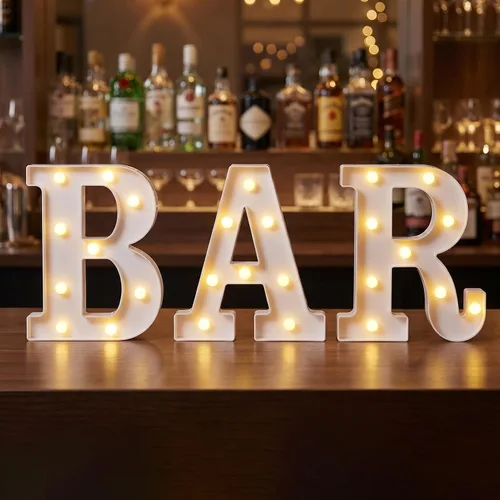 Vista 23 de Números de marquesina LED, números iluminados 2025 para fiestas, letras pequeñas iluminadas, número iluminado a pilas para cumpleaños o decoración