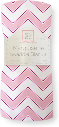 Vista 24 de SwaddleDesigns Marquisette - Manta de recepción envolvente para bebés niños y niñas, muselina de algodón premium suave, mejor regalo de baby shower