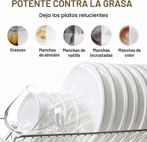 Vista 3 de Binbata Hojas detergentes del lavaplatos de Eco, jabón libre plástico