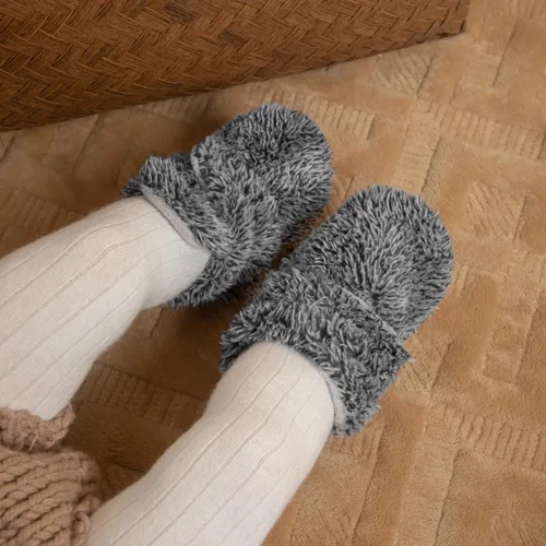 Vista 139 de Sawimlgy - Botines de algodón antideslizantes para recién nacido, con agarre, para cuna o para el invierno