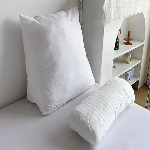 Vista 6 de Almohada triangular para lectura y dormir en forma de cuña con almohada ajustable para el cuello, soporte para cuerpo, espalda, lumbar, uso en cama