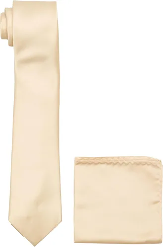 Vista 44 de Stacy Adams Conjunto de corbata sólida de satén para hombre