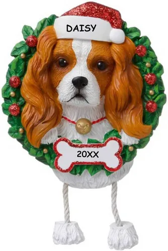 Vista 10 de Adorno de Navidad personalizado para mascotas de raza de perro (Beagle)