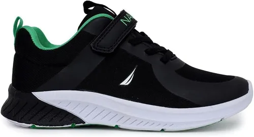 Vista 2 de Nautica Tenis deportivos para niños y jóvenes, con diseño elástico de una sola correa, tallas para niños pequeños y grandes, rendimiento