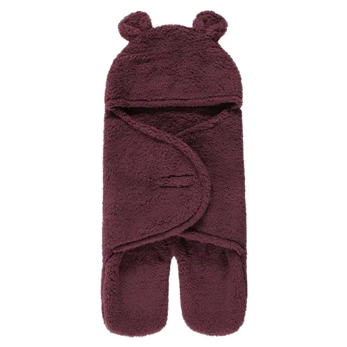 Vista 9 de Hudson Baby Saco unisex de sherpa para cochecito de bebé, color negro, talla única
