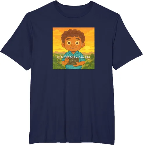 Vista 46 de Camiseta El Niño de la Cámara – Diseño Oficial del Cuento Ilustrado