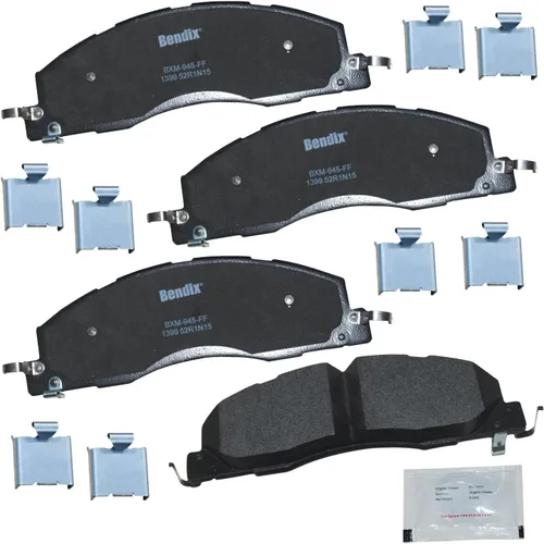 Vista 9 de Bendix - Pastillas de freno Priority1 CFM149 para Blue Bird TC1000, Chevrolet C30, Pickup, C35, C3500HD, G30, Van, K30, P30, R30, R3500, V30, V3500
