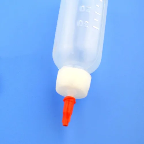 Vista 5 de SHAOTONG 10 piezas de botella de presión con agujas dispensadoras de 20G y tapa (botella dispensadora de 30 ml)