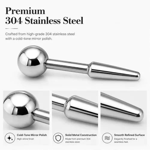 Vista 6 de 2.48" Elite Solid urethral Sonidos Plug Camilla Sex Toys
