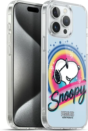 Vista 197 de Head Case Designs Funda de gel con licencia oficial de Peanuts Beach Surf Snoopy Boardwalk Airbrush [protección de grado militar] compatible