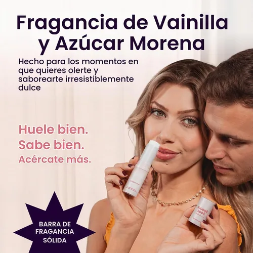 Vista 3 de SweetSpot - Perfume sólido con sabor a barra, perfumes de viaje portátiles para mujeres, fragancias de larga duración, fórmula no pegajosa