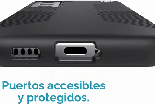 Vista 7 de Speck Productos Funda Presidio2 Grip Samsung Galaxy S22+, negro/negro/blanco