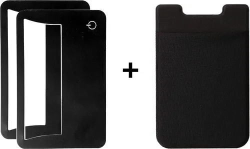Vista 5 de 2 Paquetes - Lupas Portátiles del Tamaño de una Tarjeta con LED Integrado Pueden Adherirse a Teléfonos Inteligentes, Regalos para el Día del Padre
