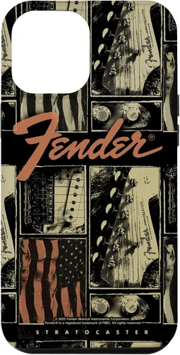 Vista 26 de Fender Funda vintage Stratocaster Americana Distressed Collage para iPhone 17