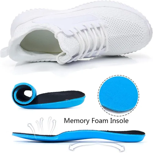 Vista 7 de Akk Zapatos para correr para hombre, ligeros, permiten el paso del aire, cómodos, informales, para caminar
