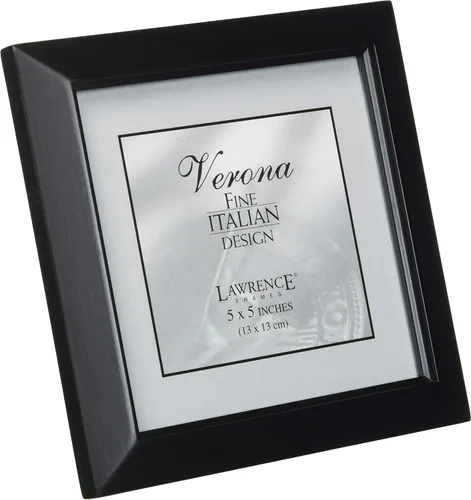 Vista 8 de Lawrence Frames Marco de fotos de madera negra de 4 x 5 - Colección Estero