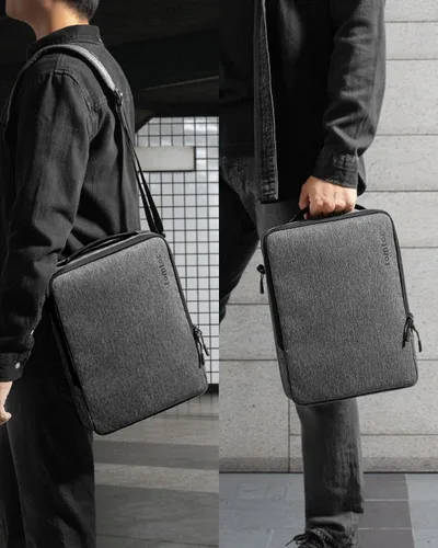 Vista 2 de Bolso bandolera y bandolera para portátil A04