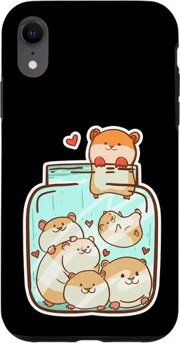 Vista 25 de Hamsters in a Jar Cute Animal Hammy Owner Pet Lover Gift Case for iPhone 17