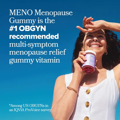 Vista 3 de O Positiv MENO - Gomitas para la menopausia, 30 porciones (paquete de 1) – Suplementos sin hormonas para mujeres con cohosh negro y ashwagandha