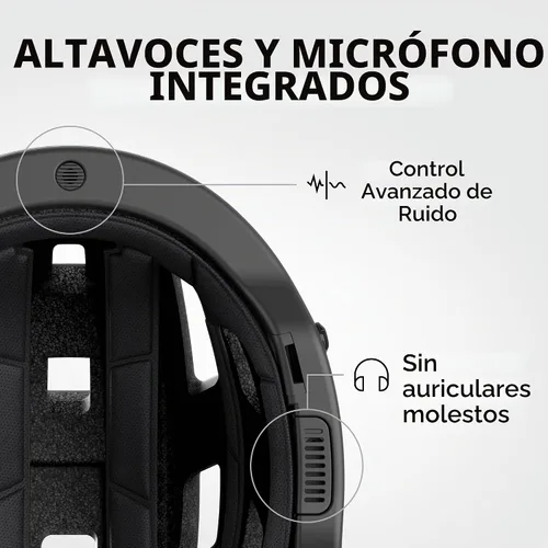 Vista 2 de Cascos de bicicleta de montaña Sena M1 / M1 EVO con intercomunicador Bluetooth y de malla de comunicaciones inteligentes Negro mate