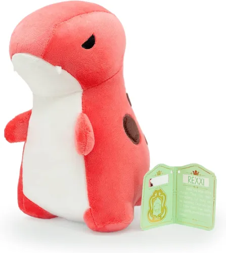 Vista 3 de Bellzi T-Rex - Lindo juguete de peluche de dinosaurio – Adorable juguete de dinosaurio suave y regalos – Regalo perfecto para niños, bebés, niños