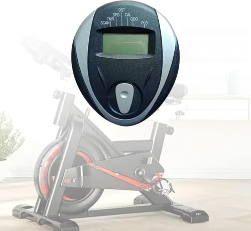 Vista 6 de DYNWAVE Monitor velocímetro LCD con instrumento analítico de frecuencia cardíaca fácil de instalar piezas de repuesto contador para bicicleta