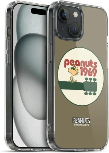Vista 168 de Head Case Designs Funda de gel suave con licencia oficial de Peanuts Freak Flag Fly Woodstock 50th compatible con Apple iPhone 7 Plus/iPhone 8 Plus