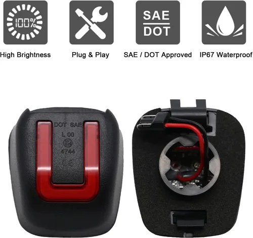 Vista 7 de Luces LED de matrícula compatibles con Frontier 2007-2019, para Titan/Xterra 2007-2015, Armada 2008-2015, para Equator 2009-2012 18 SMD 6500K luces