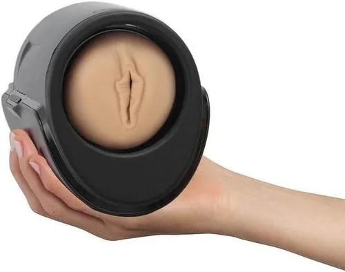 Vista 4 de KIIROO Feel Victoria Interactive Stroker & Keon Masturbador Masculino Recargable Automático Combo Set Negro
